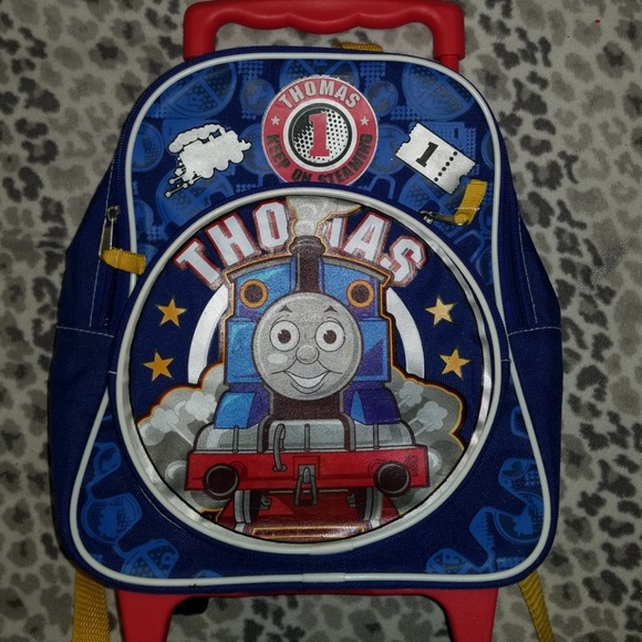 thomas the train rolling backpack